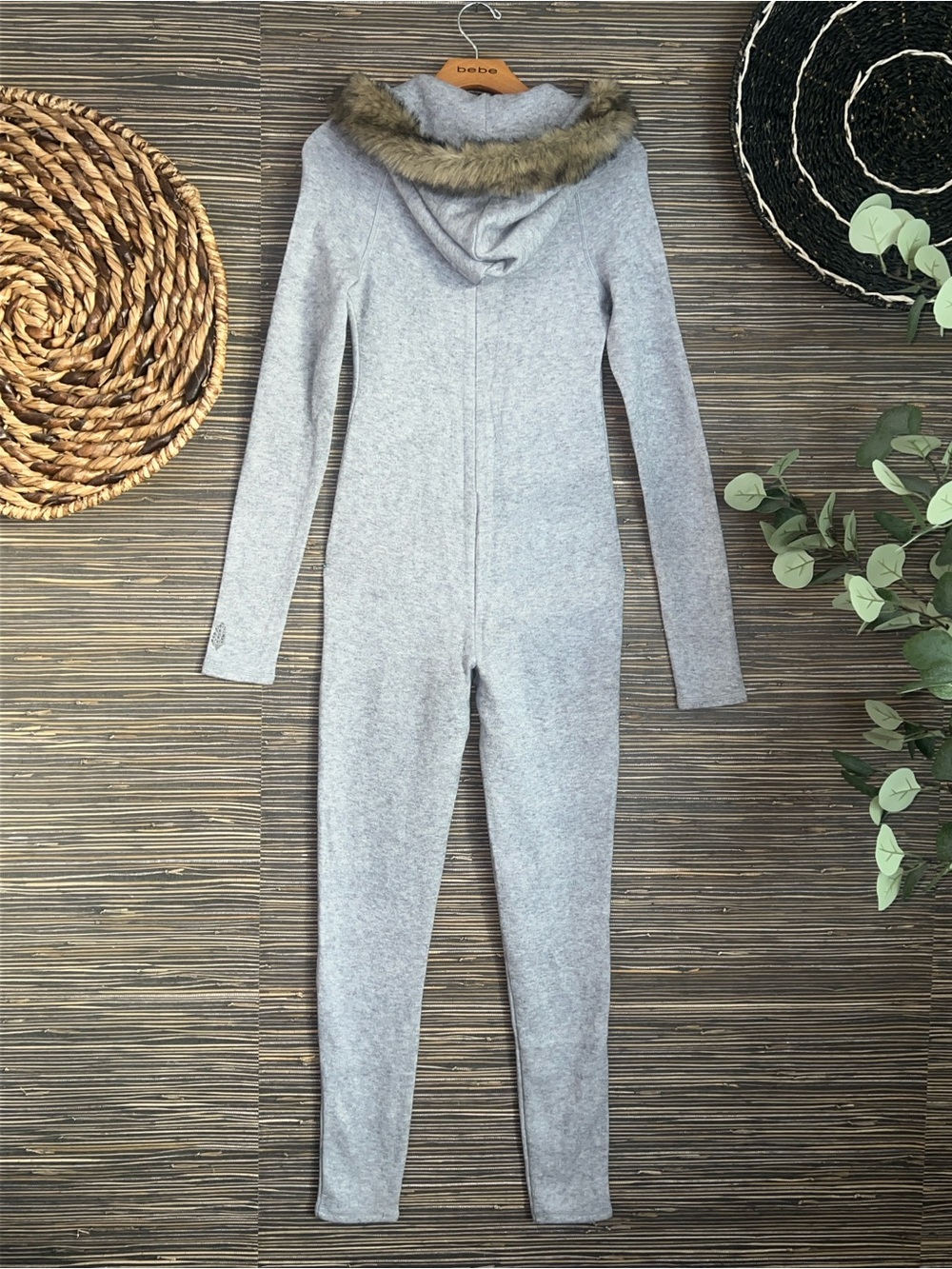 NEW Free People Snowmass Onesie Heather Gray Small cozy boho - Picture 8 of 17